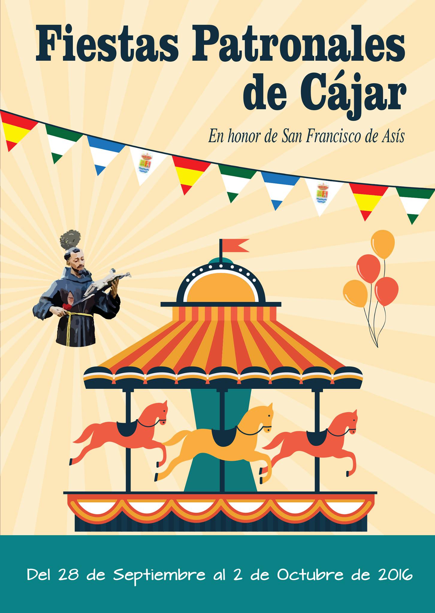 Fiestas patronales en honor de San Francisco de Asís 2016 Cájar